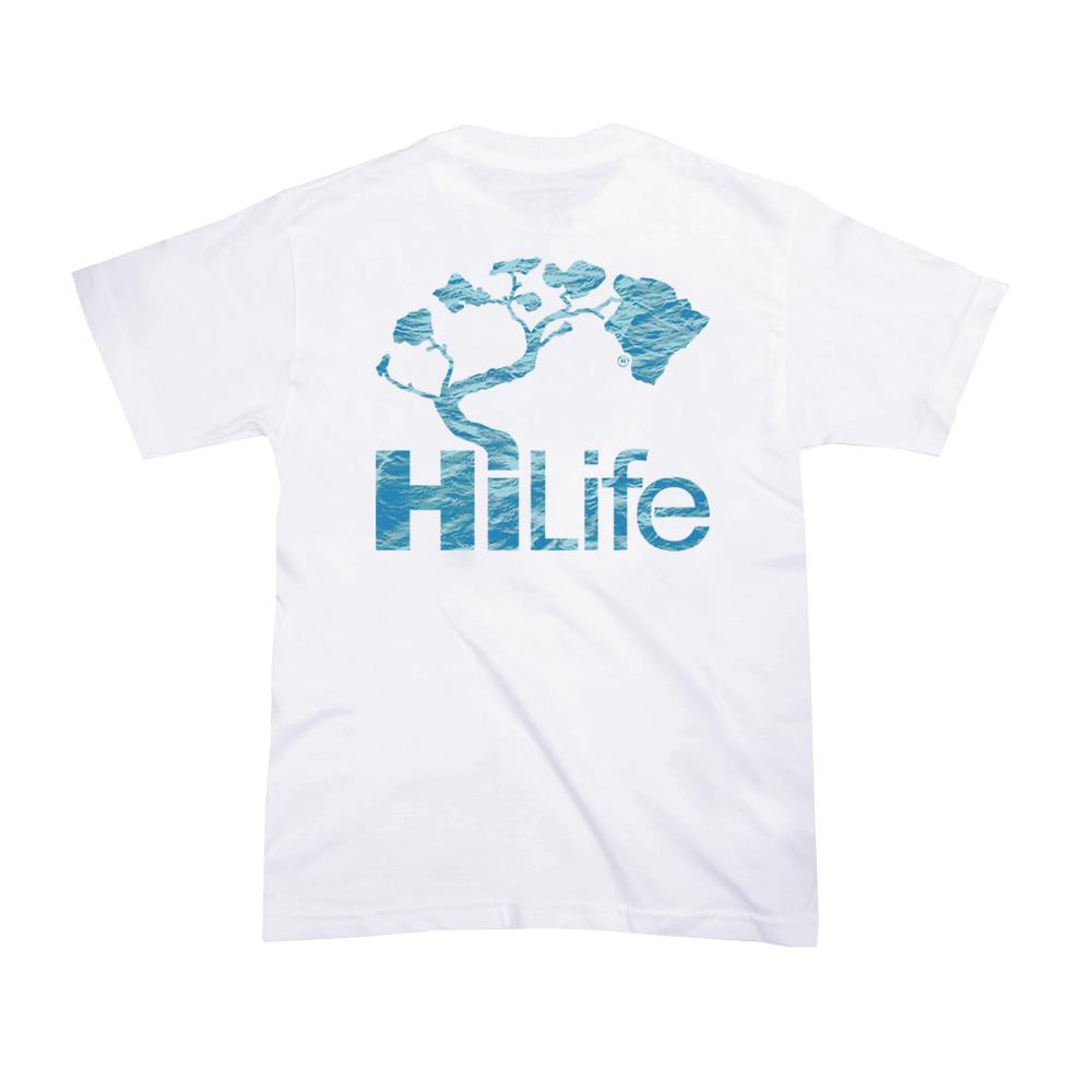 HiLife オーシャン メンズ  Tシャツ ホワイト 白