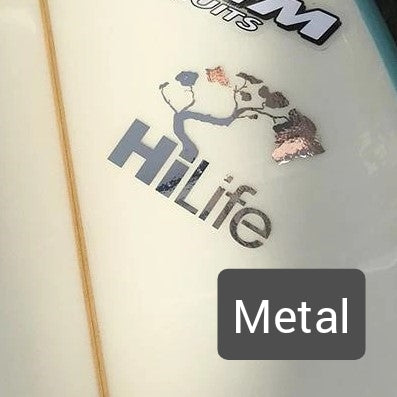 HiLife ロゴ ステッカー ハワイアン ハワイ メタル