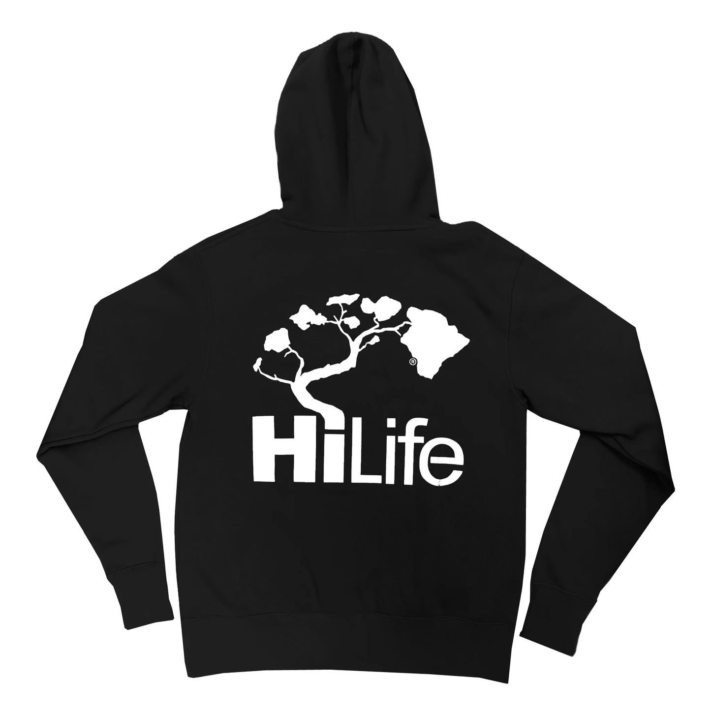 Unisex Light Weight Pullover Hoodie Big Logo