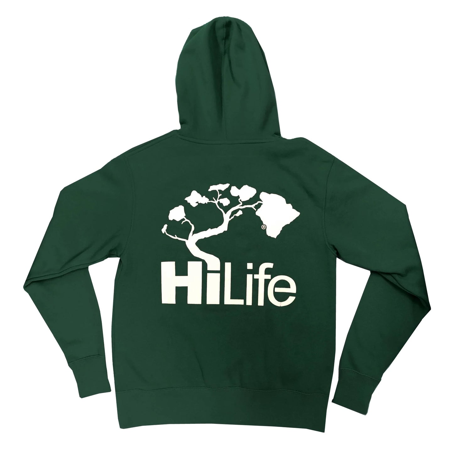 Unisex Light Weight Pullover Hoodie Big Logo