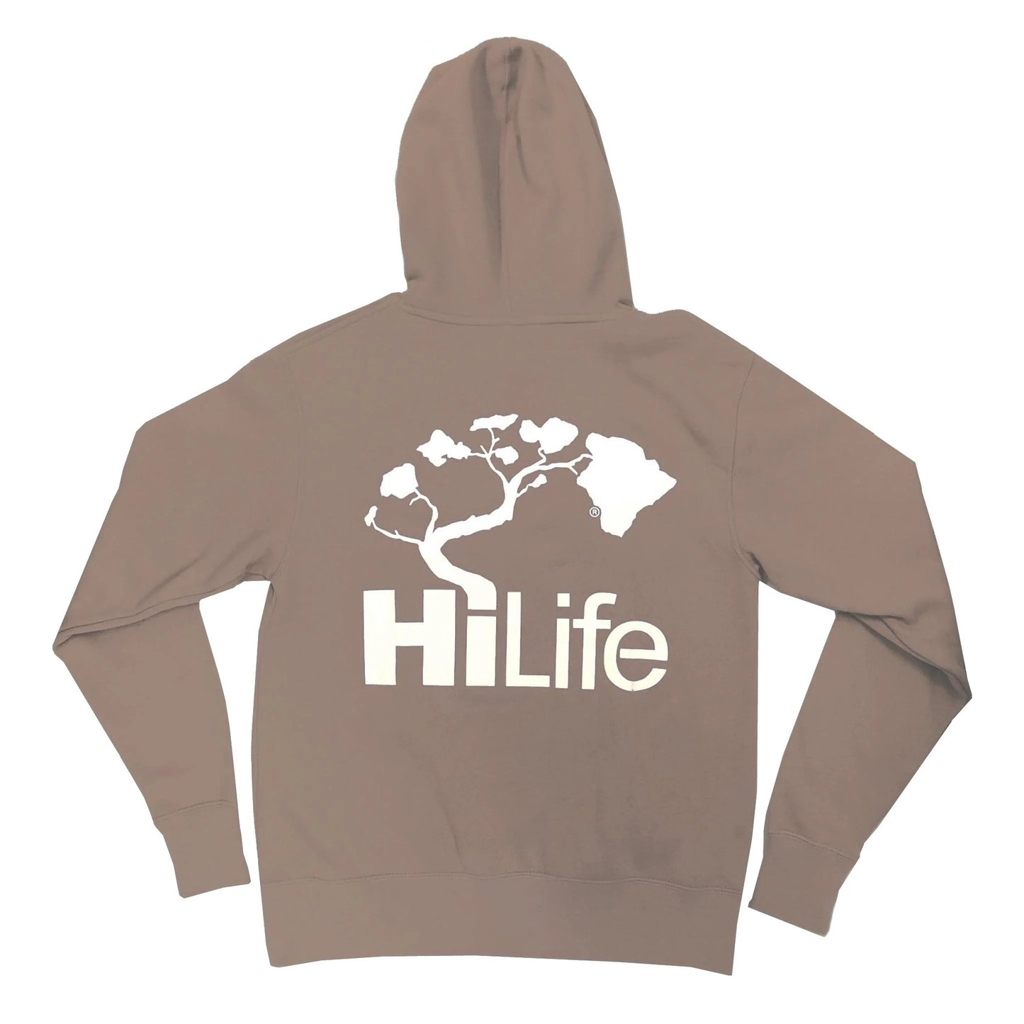 Unisex Light Weight Zip Up Hoodie Big Logo