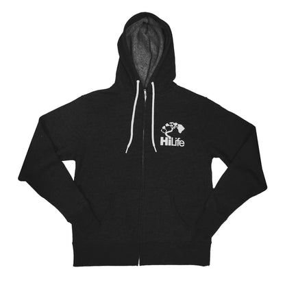 Unisex Light Weight Zip Up Hoodie Big Logo