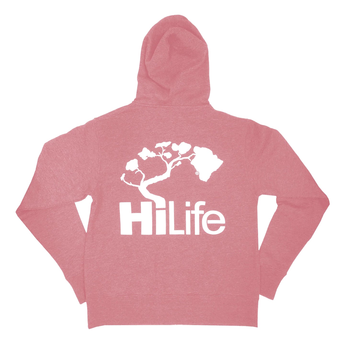 Unisex Light Weight Zip Up Hoodie Big Logo