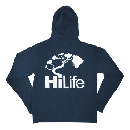 Unisex Light Weight Zip Up Hoodie Big Logo