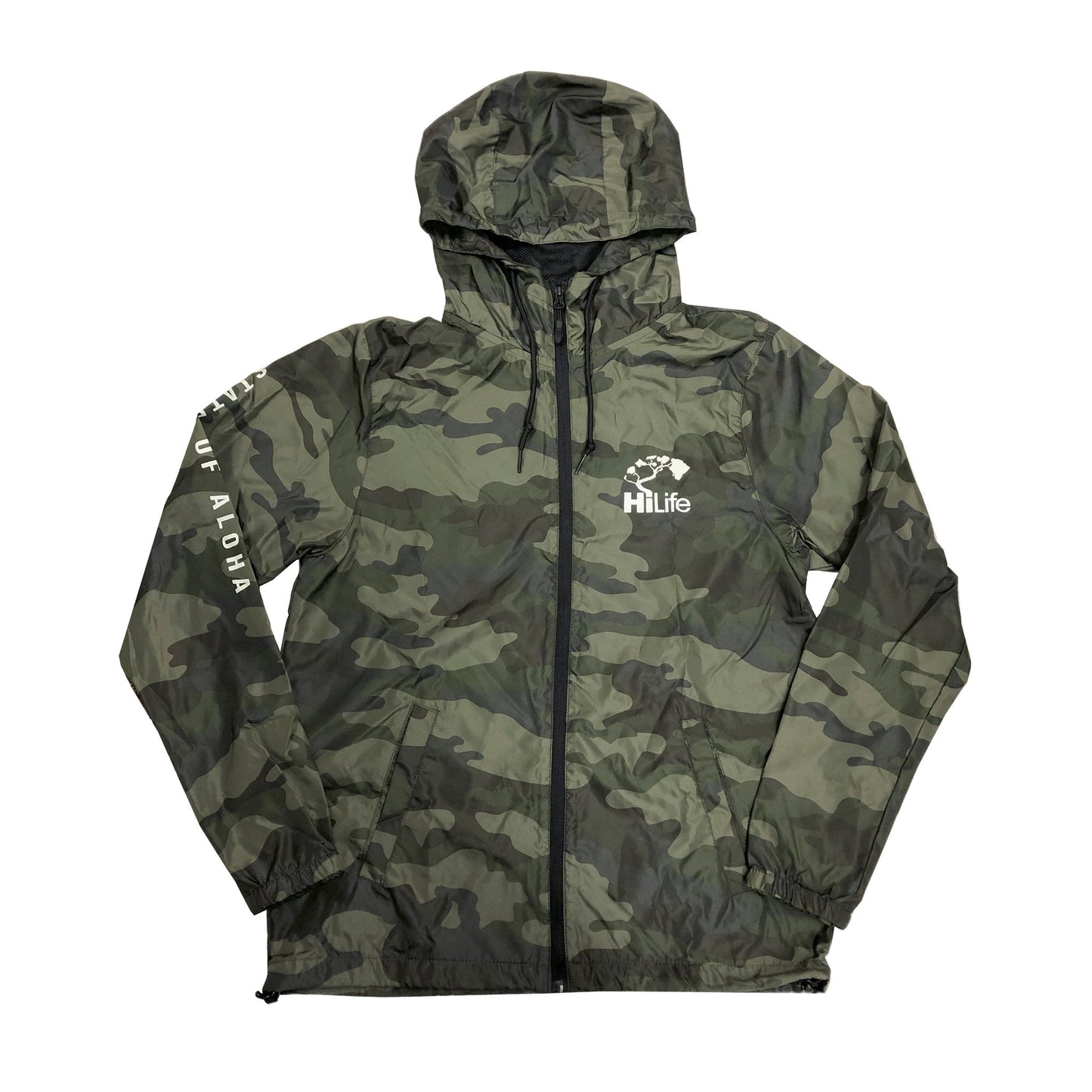 HiLife ハワイアン ウィンドブレーカー カモ