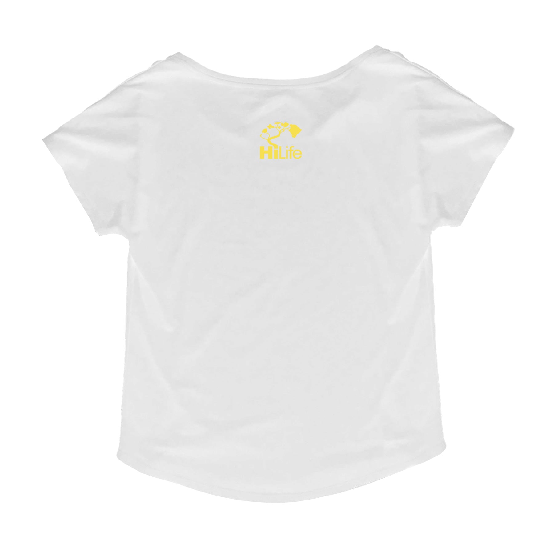 HiLife ハワイアン Tシャツ ドルマン パイナップル レディース ホワイト 白