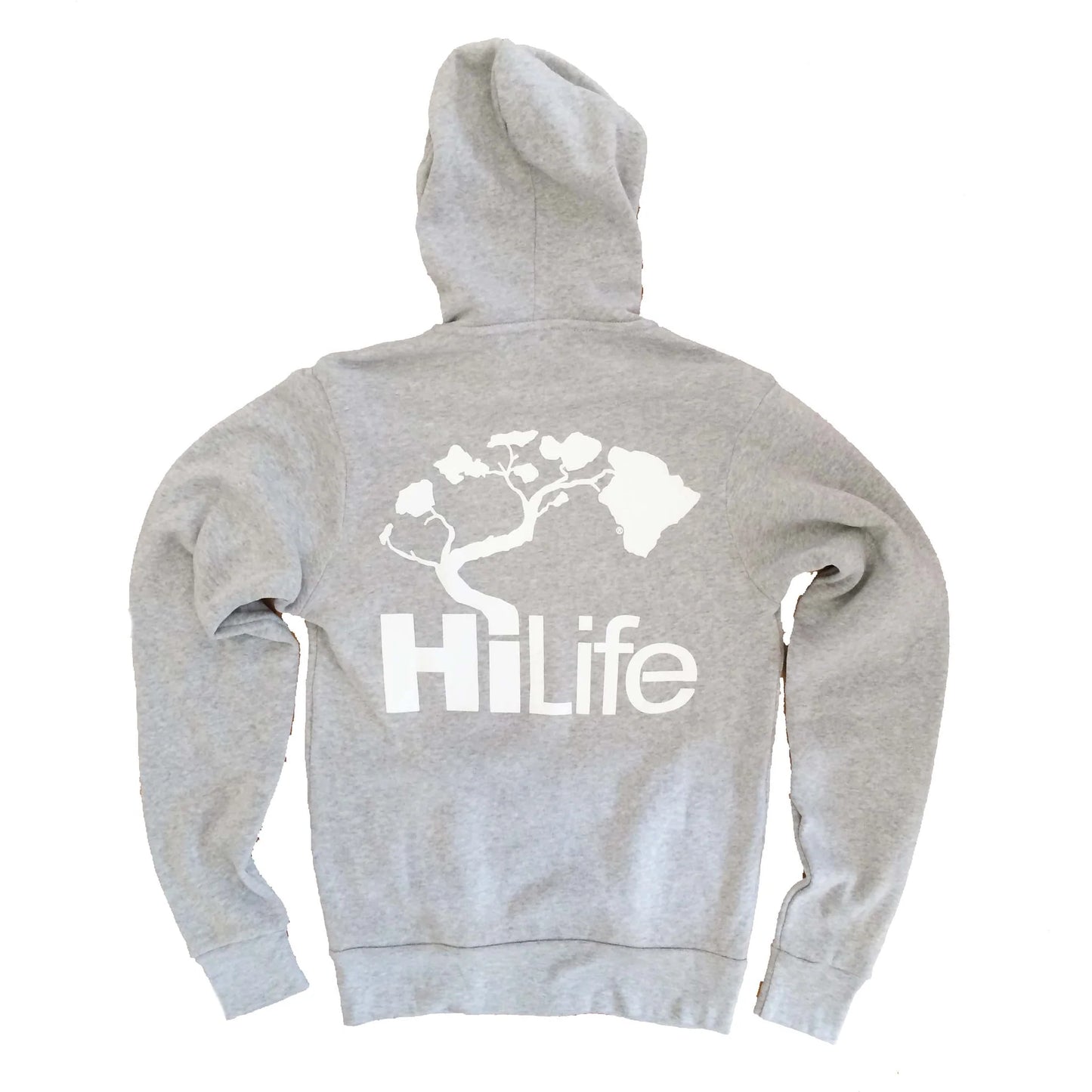 Unisex Light Weight Zip Up Hoodie Big Logo