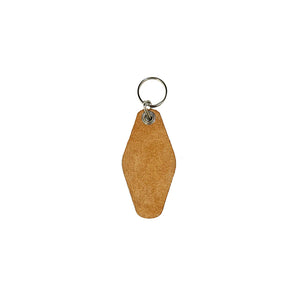 Motel Key tag Leather Brown