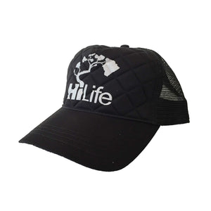 HiLife ロゴ ハット キャップ ユニセックスブラック